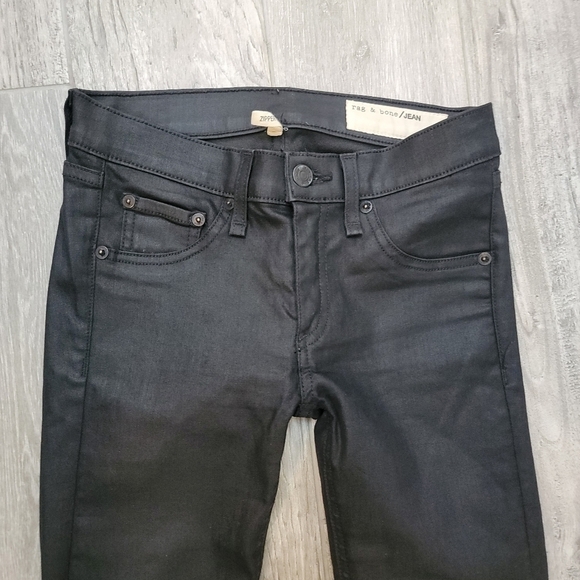 Rag & Bone Zipper Capri Jean in Cotswald 24 - Picture 3 of 13